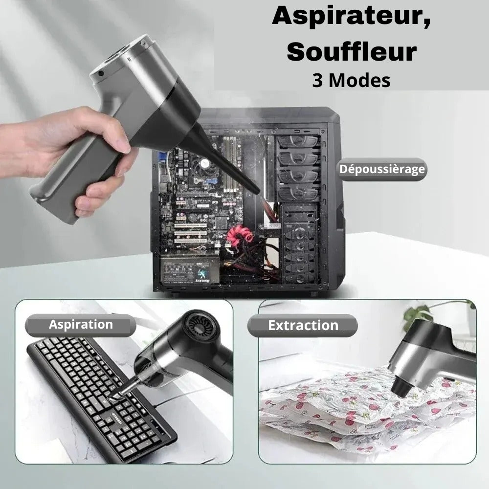 Powerful and Lightweight Cordless Car Vacuum Cleaner