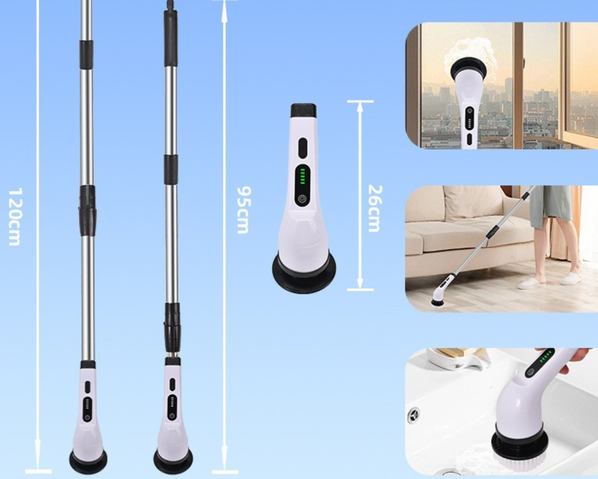 Powerful and Fast Electric Cleaning Brush