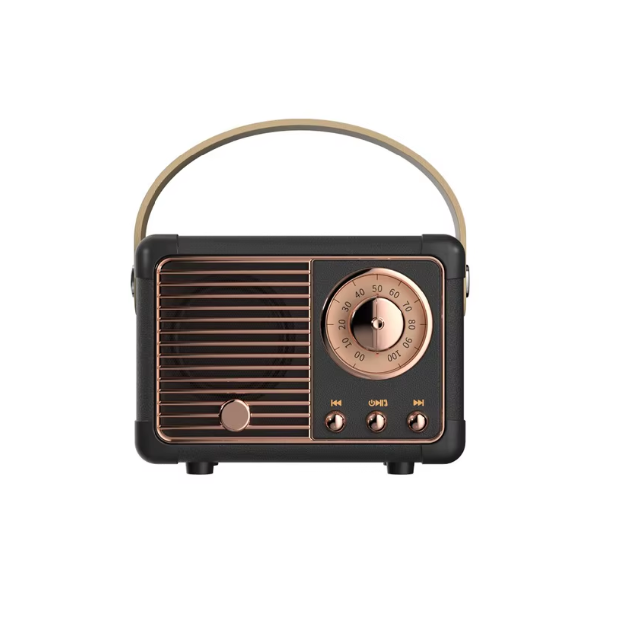 Compact Vintage Wireless Speaker