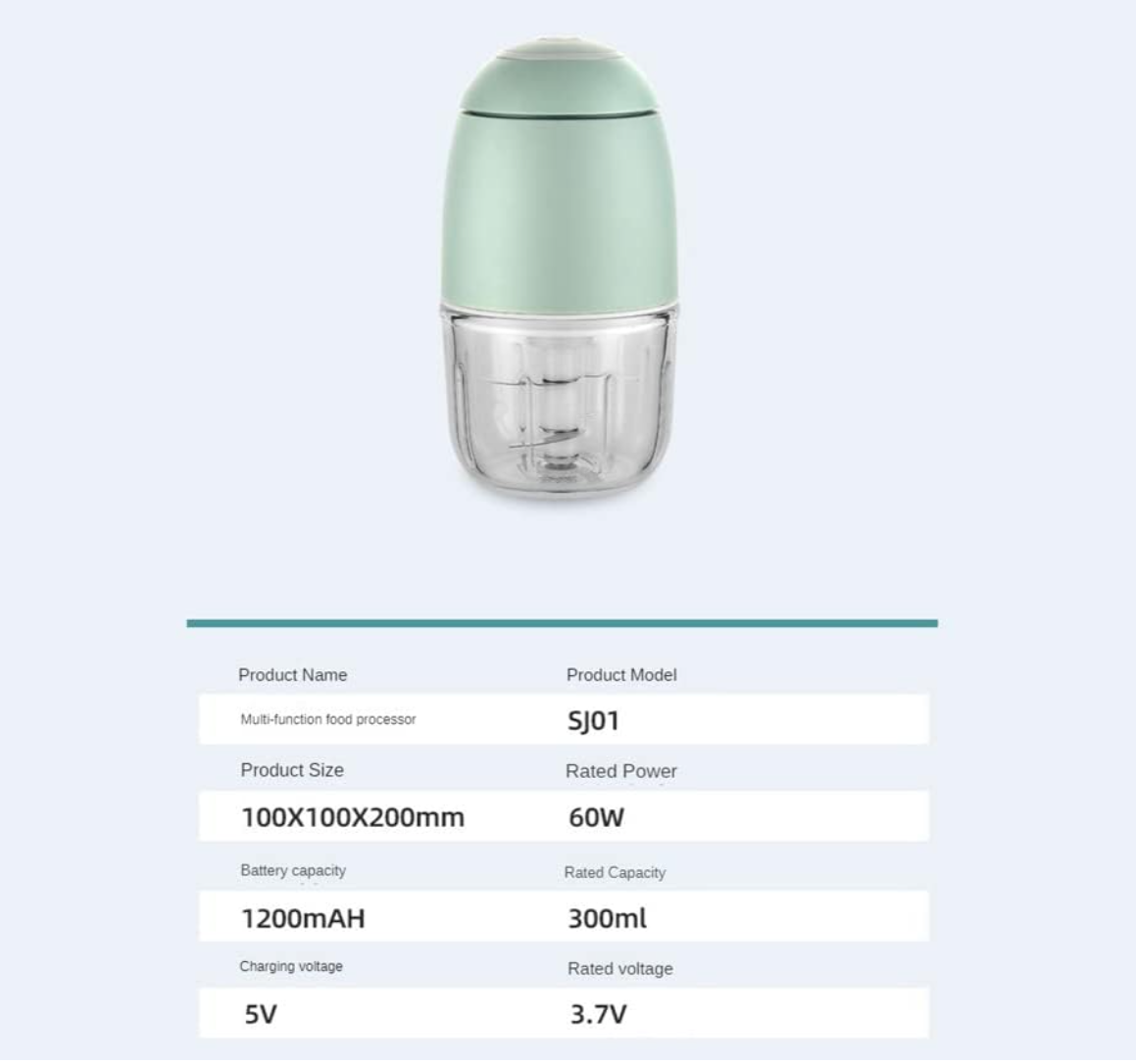 Easy Baby Food Blender