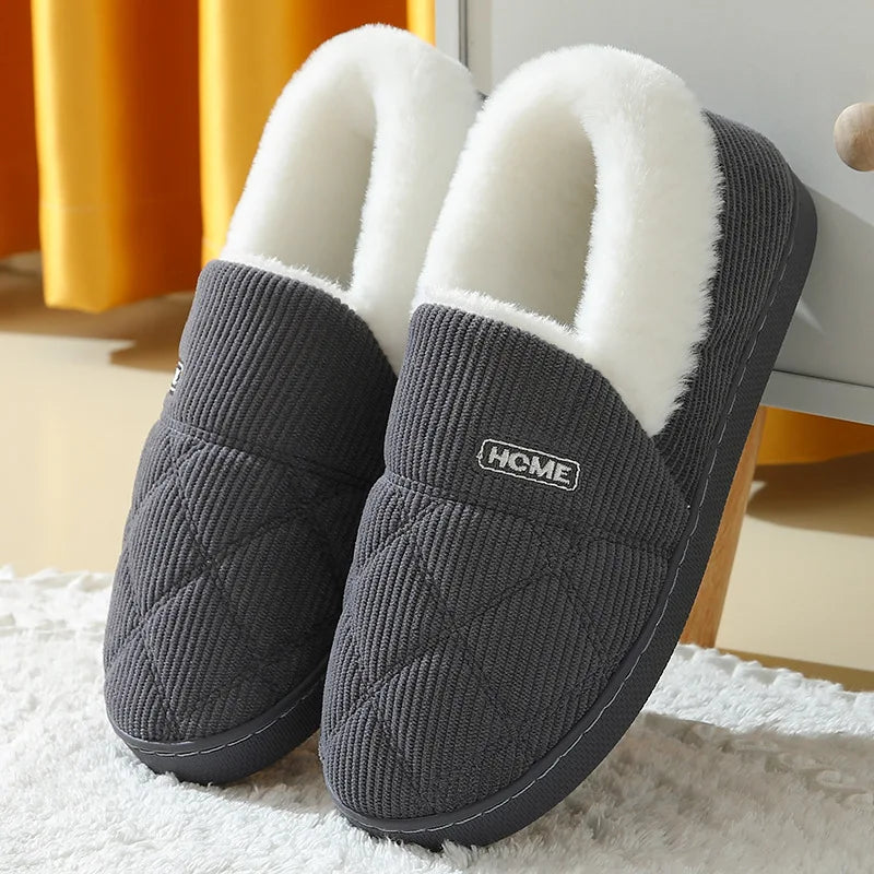 Cozy Plush Slippers for Men and Women