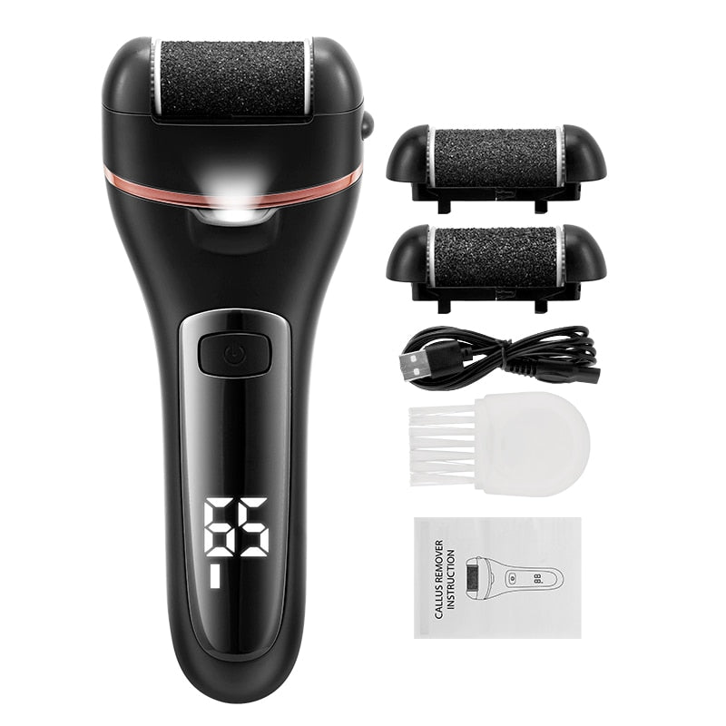 Electric foot razor for calluses