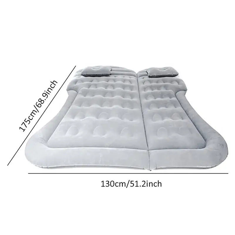Gray and Comfortable Inflatable Car Mattress