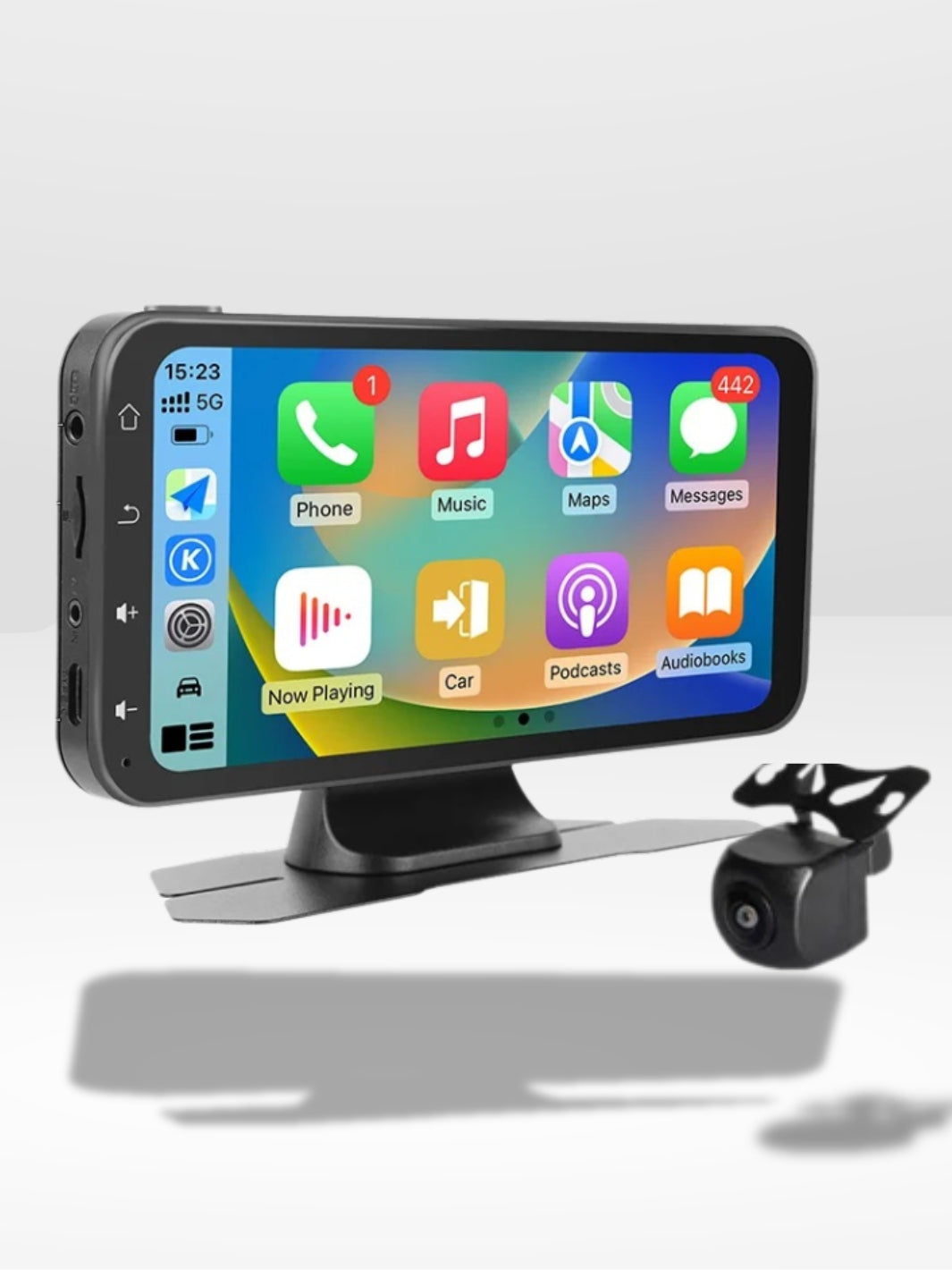 Compact and Connected CarPlay Screen for Car