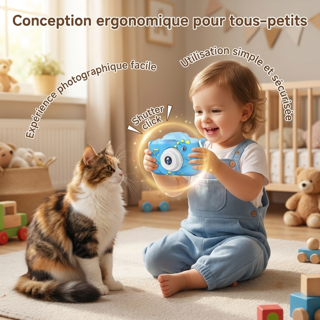 Marcherelle™ – Children's Camera for First Captured Memories