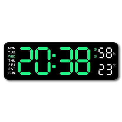 Modern Digital LED Wall Clock