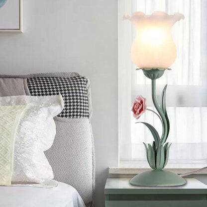 Decorative Flower Table Lamp for Bedroom