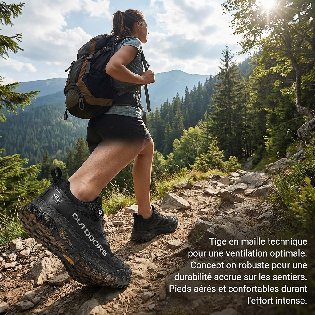 Marcherelle™ – Light and Slip-Resistant Hiking Shoes