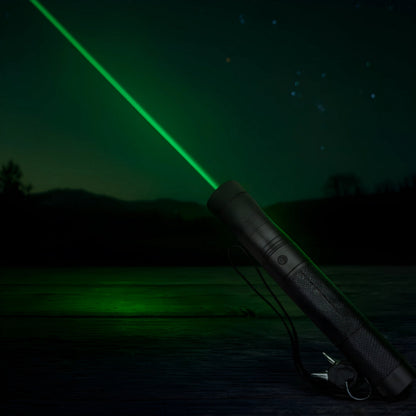 Powerful Rechargeable Laser Lamp for Outdoors