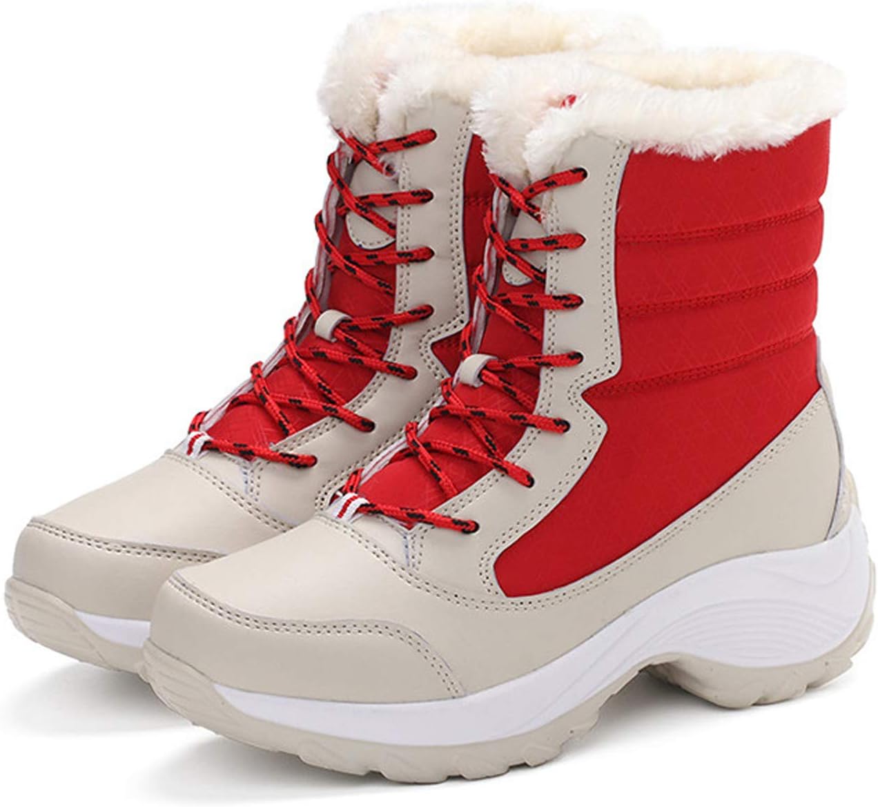 Women's Ankle Boot High-Quality Waterproof Shoe