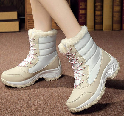 Women's Ankle Boot High-Quality Waterproof Shoe