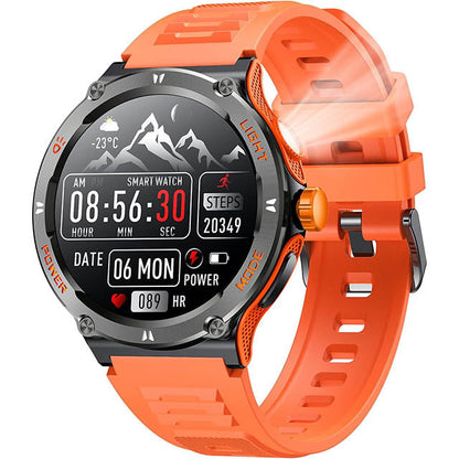 Men's Sport Smartwatch HD Screen GPS and Torch