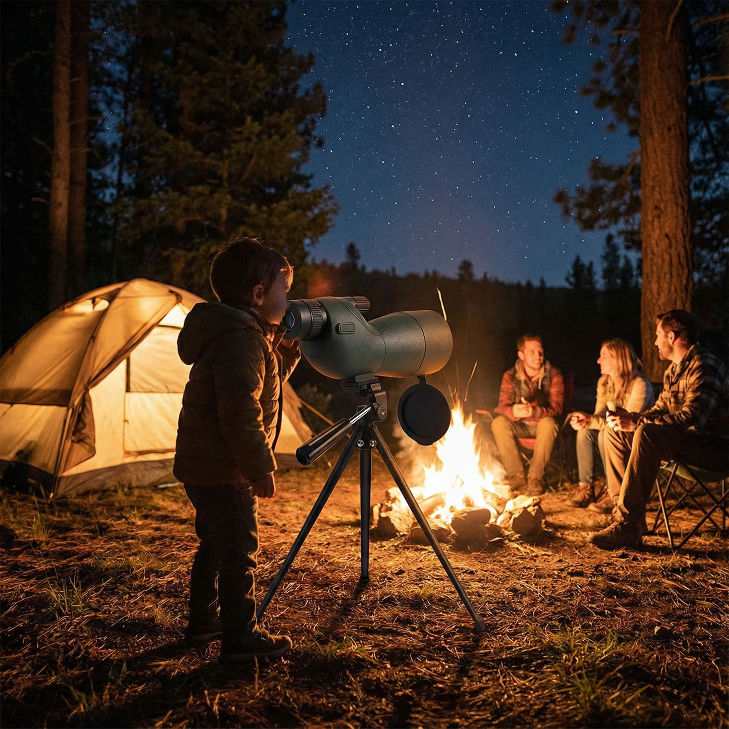 Marcherelle™ – Zoom Monocular 15–45× for Clear Viewing