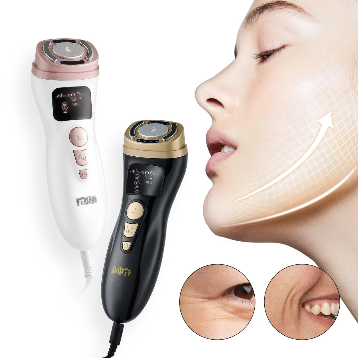 Anti-Aging Facial Lifting Device with Collagen and Firming