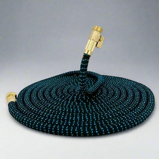 Tuyau d'Arrosage Léger Réglable avec Lance à Pulsations Multiple - Foivo