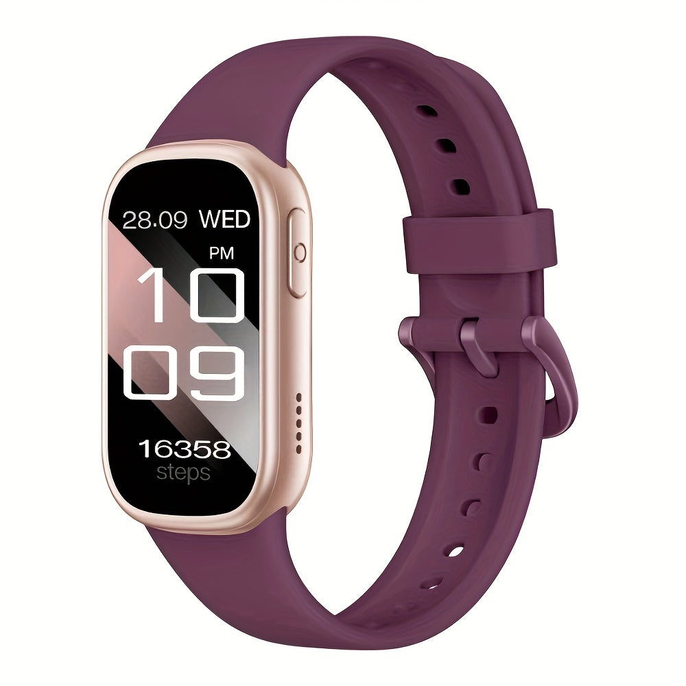 Elegant Waterproof Smartwatch with Health Monitoring