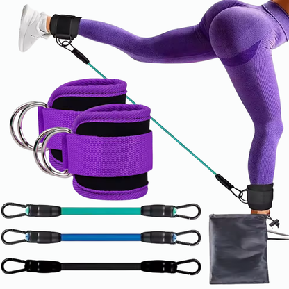 Elastic Fitness Equipment for Glutes and Legs