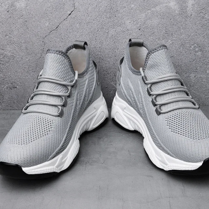 Sports Shoes with Discreet +7 cm Height Increase