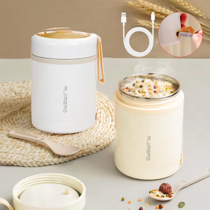 Portable Electric Thermos for Lunch