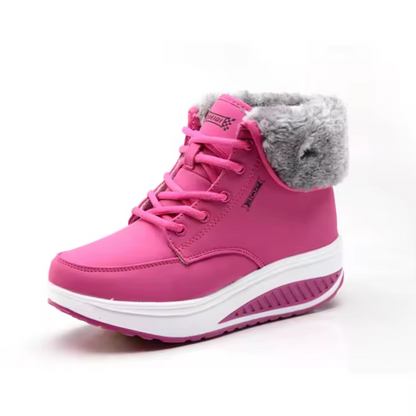 Heated and Elegant Women's Winter Boots