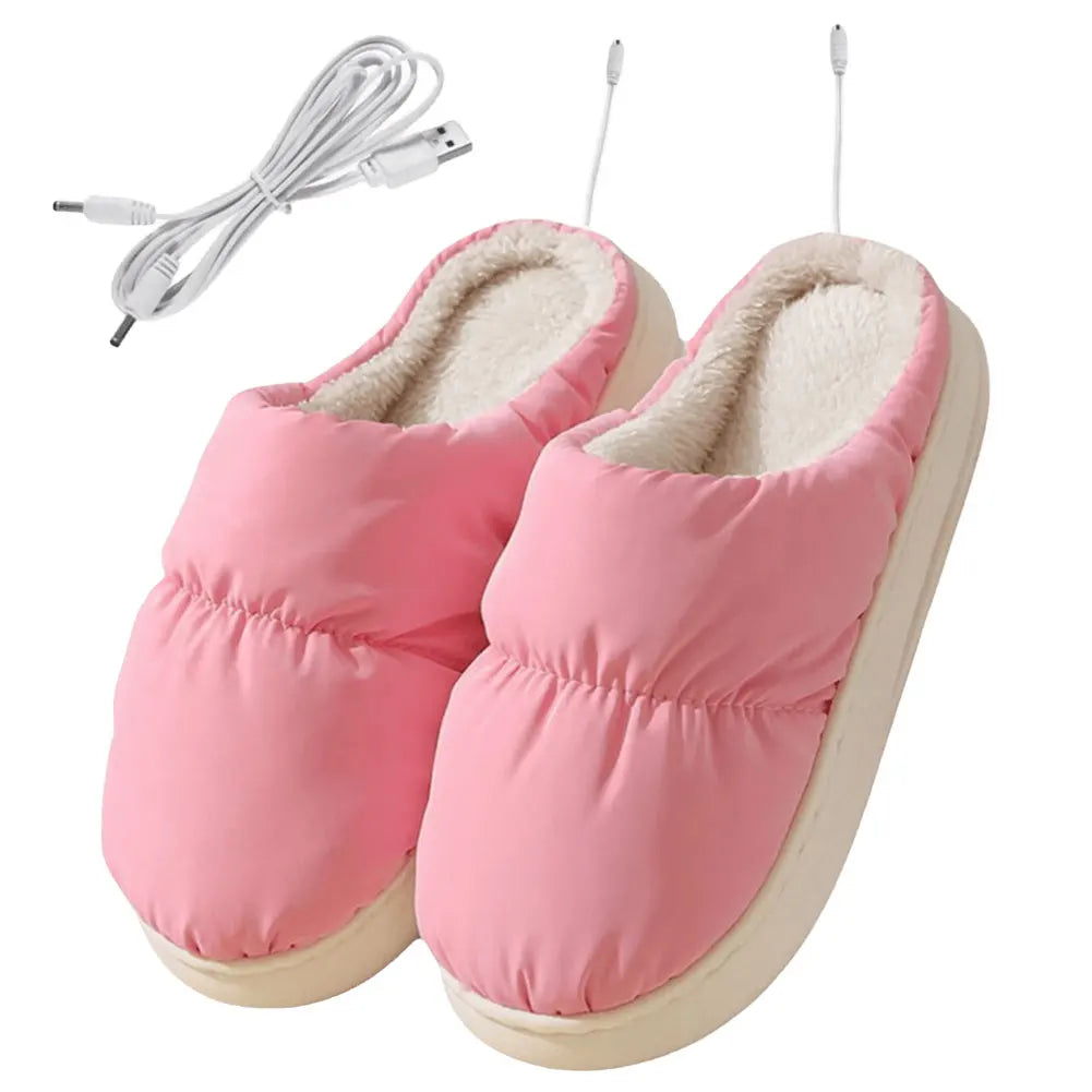 Cozy Electric Heated Slippers for Cold Feet