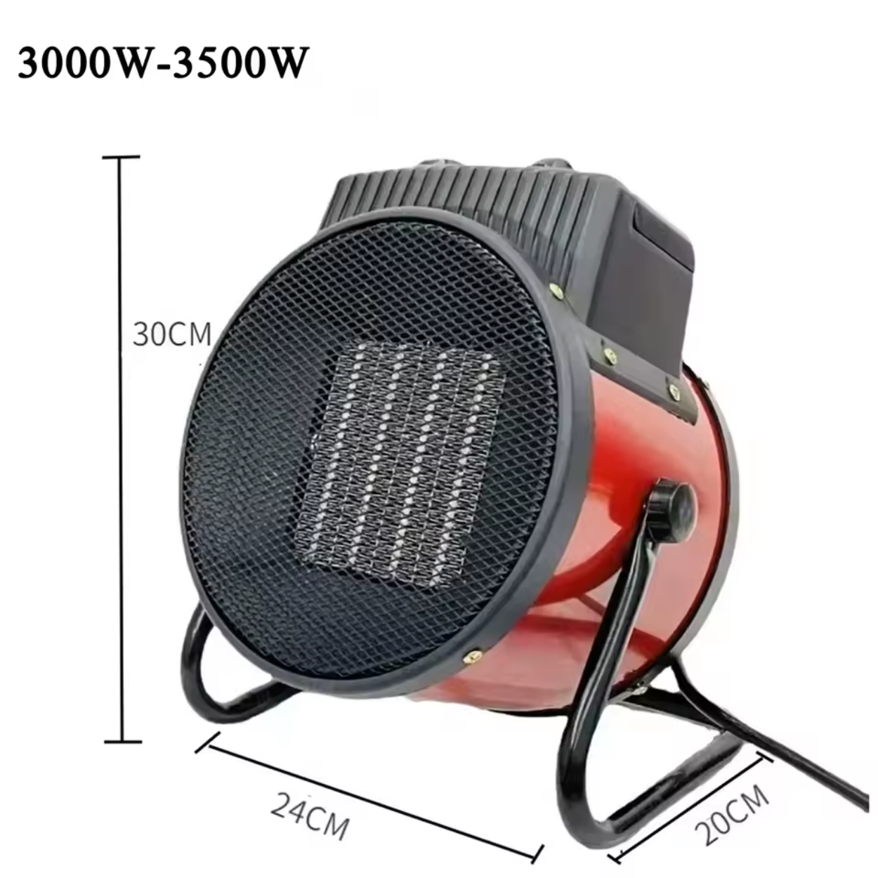 Powerful Electric Heater 1500W/2000W/3000W for Outdoor Use