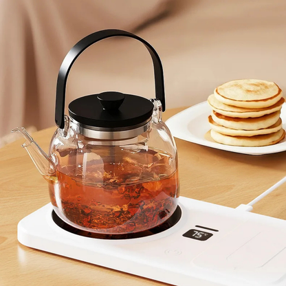 Cup Warmer Stand with Built-in Wireless Charger