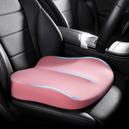 Ergonomic Car Seat Cushion with Memory Foam for a Comfortable Back
