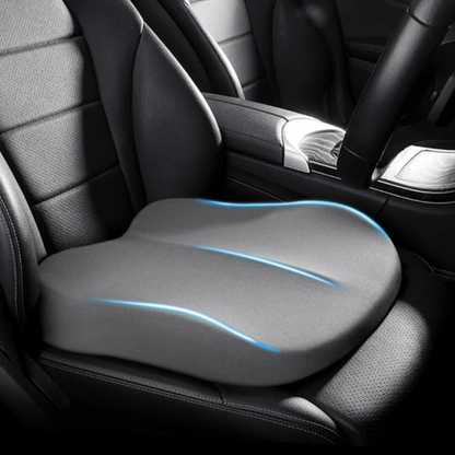 Ergonomic Car Seat Cushion with Memory Foam for a Comfortable Back