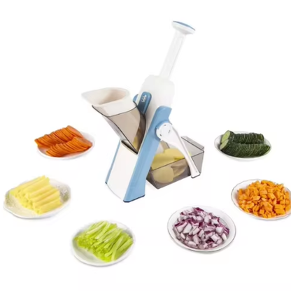 Manual Vegetable Grater with Built-in Chopper