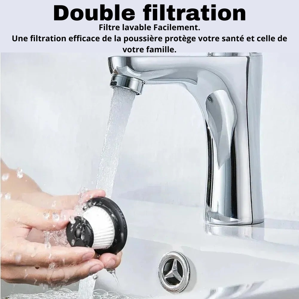 Portable and Powerful Car Vacuum Cleaner with Accessories