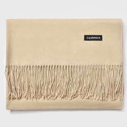 Elegant Women's Scarf Classic Winter Pattern