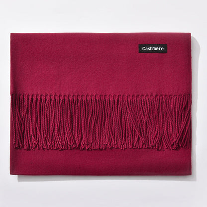 Elegant Women's Scarf Classic Winter Pattern