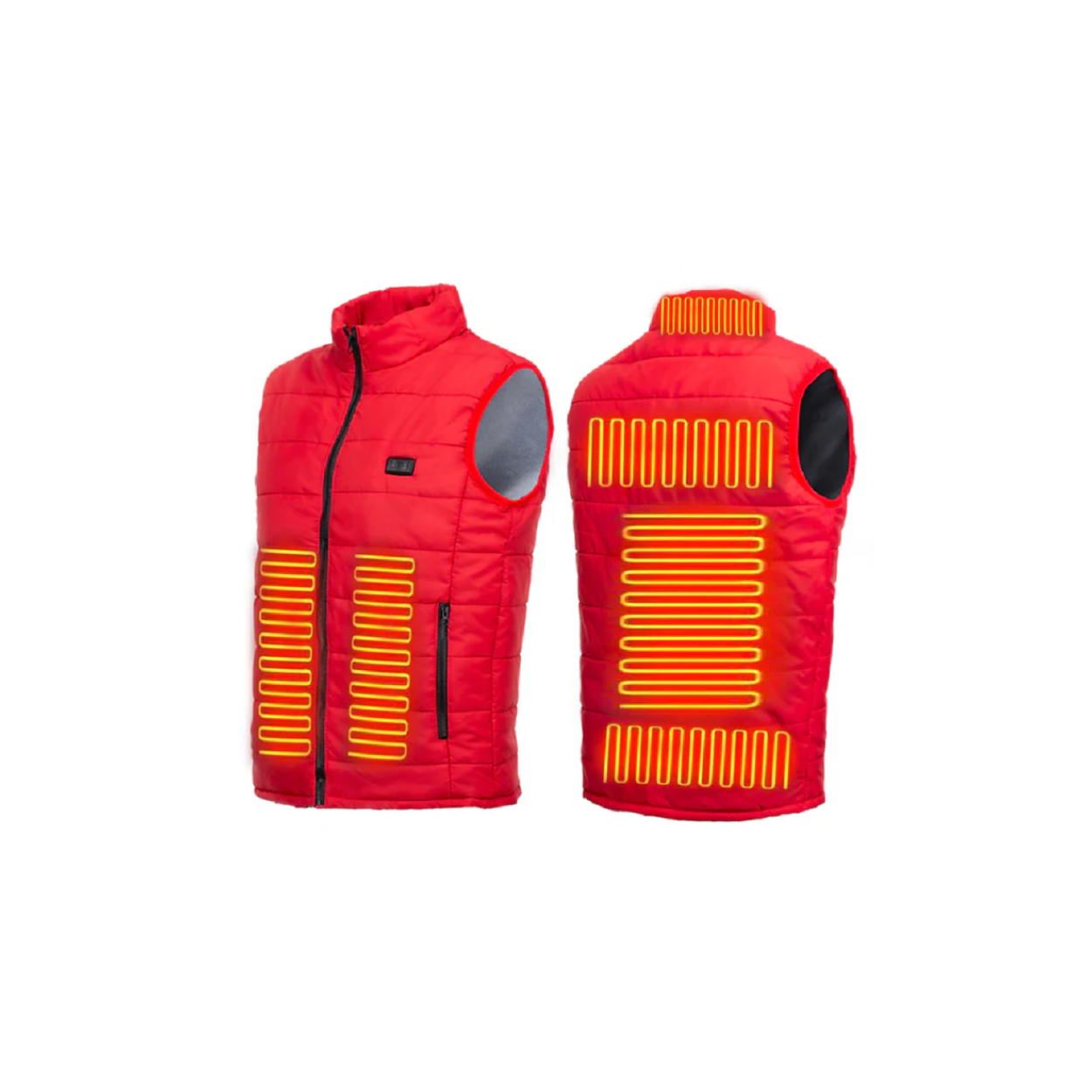 Electric Heated Vest with 9 Adjustable Heat Zones