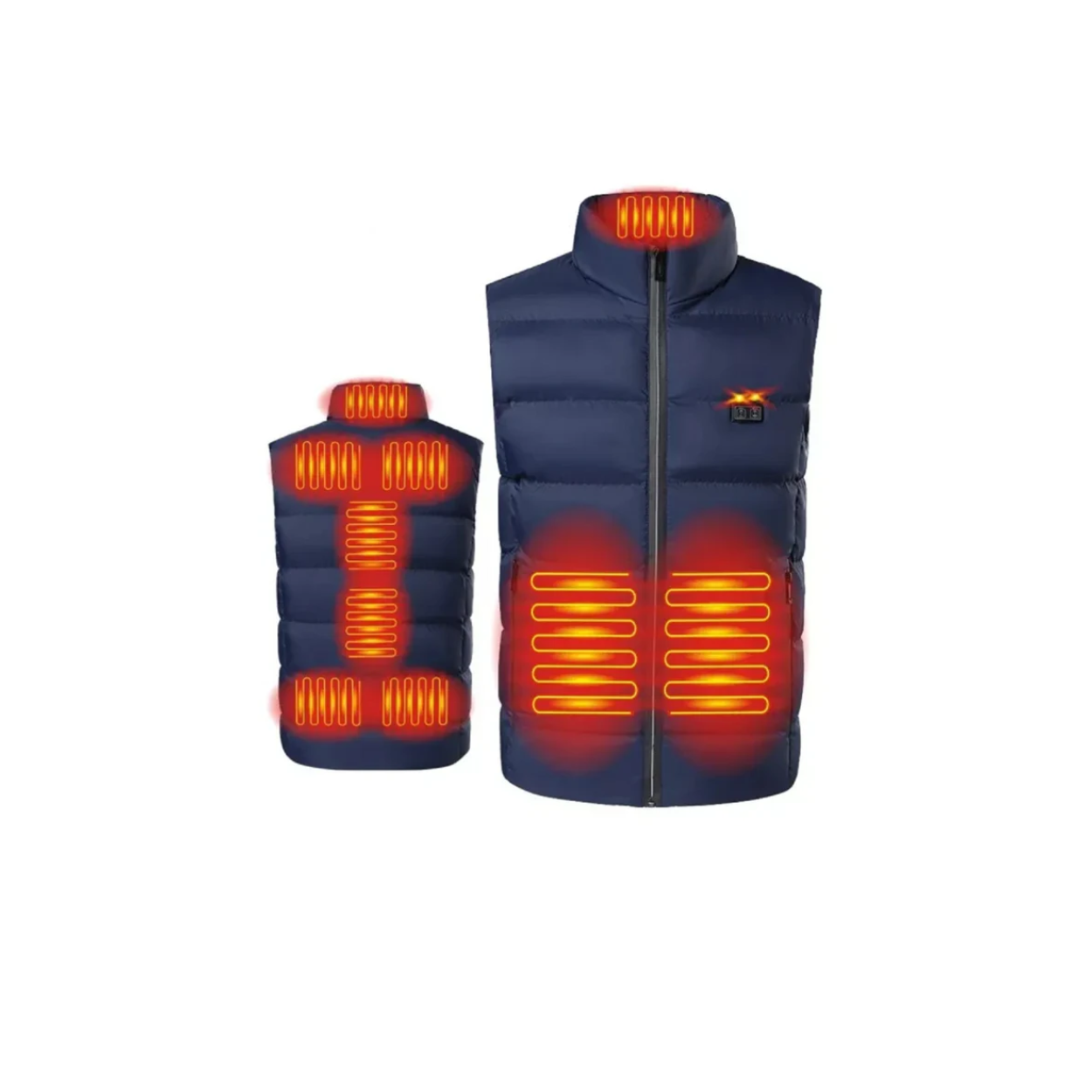 Thick and Heated Winter Vest