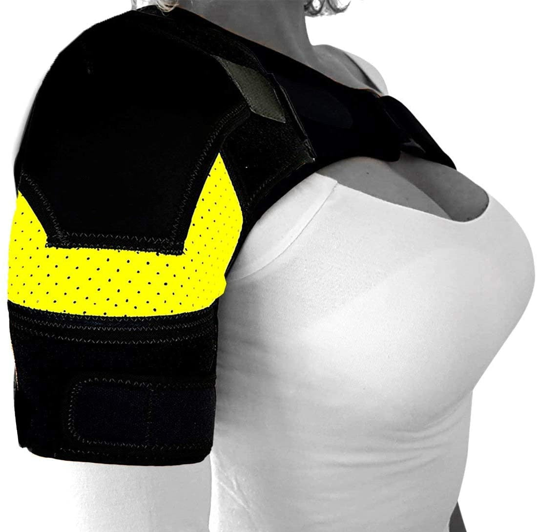 Support shoulder pad with gentle compression