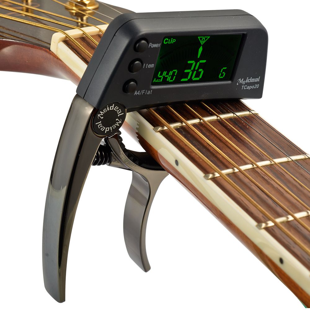 Accordeur Guitare Capo Pratique 2 en 1 - Santeova
