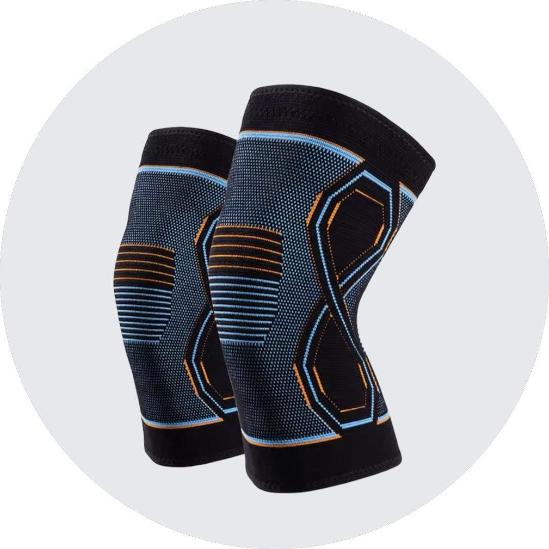 Elastic Knee Pads for Intensive Sport