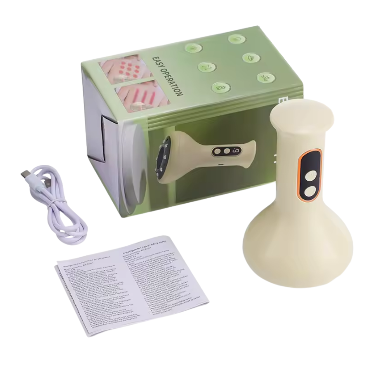 Multifunctional Electric Gua Sha Suction Cups for Body Massage