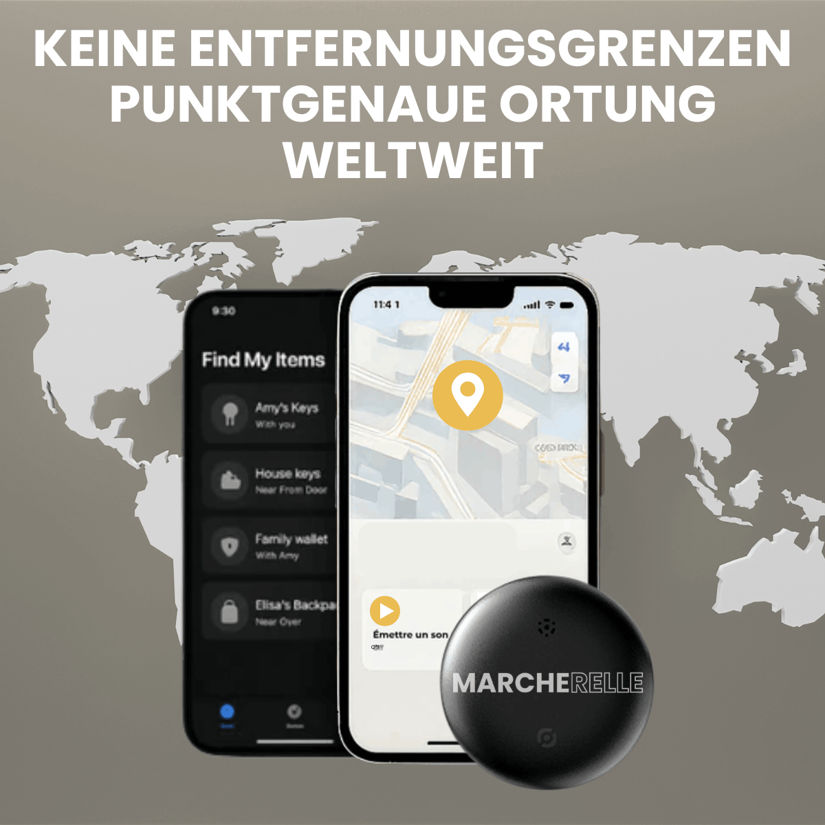 Marcherelle – GPS Tracker for Children Without Subscription