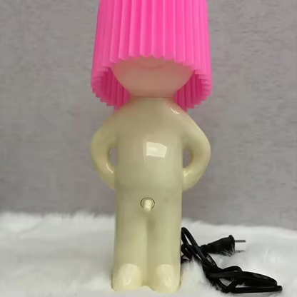 Original Desk Lamp Shaped Like a Figurine