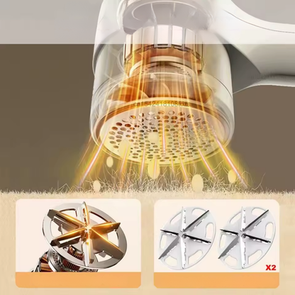 Gentle and Precise Hair Removal Straightener and Razor