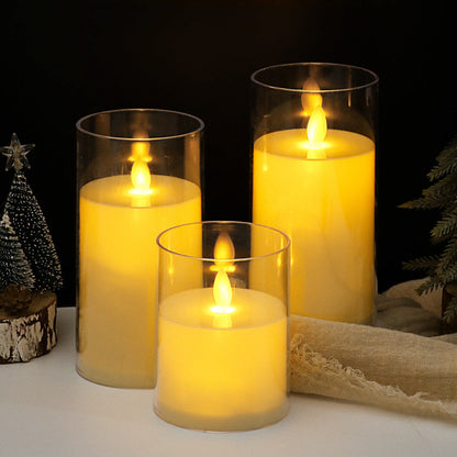 Adjustable LED Candles with Remote Control for Warm Atmosphere