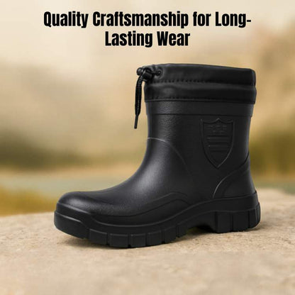 Marcherelle™ – Bottes Imperméables avec Doublure Thermique et Semelle Antidérapante