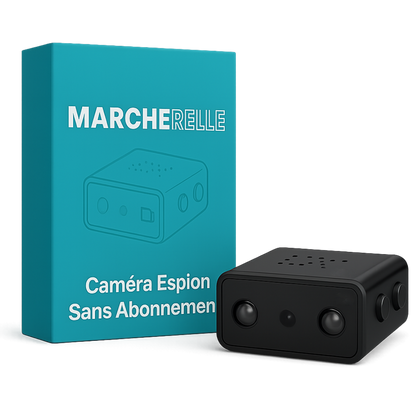Marcherelle™ – Caméra de Surveillance Sans Fil Full HD avec Vision Nocturne