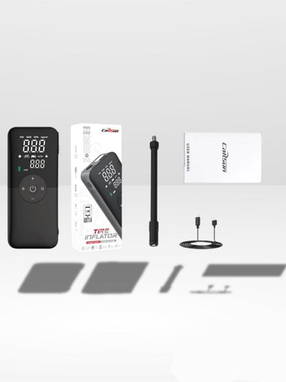 Marcherelle™ – Compresseur d’Air Portable Voiture 4-en-1 Rechargeable