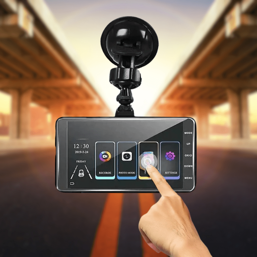 Marcherelle™ – Dashcam Voiture Avant & Arrière avec Vision Nocturne