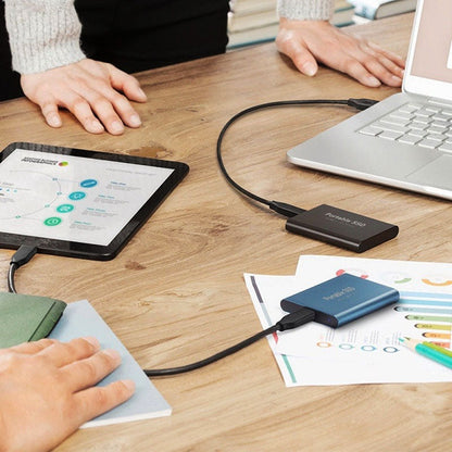 Marcherelle™ – Disque Dur Externe SSD Portable, USB 3.1 Haute Vitesse