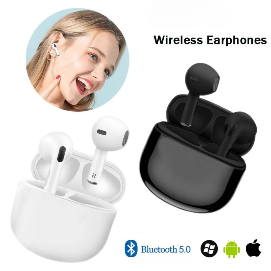 Marcherelle™ – Écouteurs Bluetooth Sans fil avec Suppression du Bruit et 24h d’Autonomie