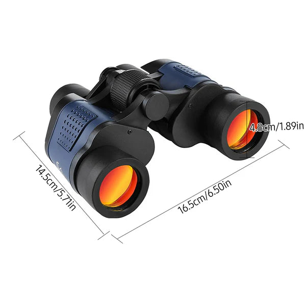 Marcherelle™ – Jumelles 80x80 Longue Portée Vision Nocturne pour Randonnée & Chasse